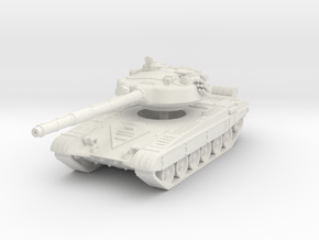 T-72 B 1/87 in White Natural Versatile Plastic