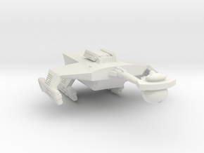3788 Scale Klingon WD5 War Dreadnought WEM in White Natural Versatile Plastic