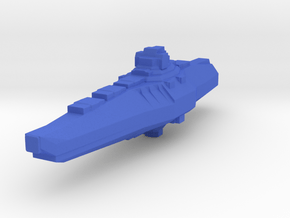 Wing Commander Concordia Supercruiser in Blue Processed Versatile Plastic