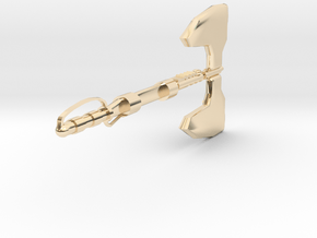 MasterMakedForceAxe1pt in 14k Gold Plated Brass