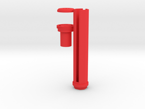 5-Rounds SpeedLoader for Nerf Kronos in Red Processed Versatile Plastic