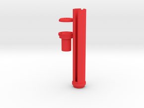 6-Rounds SpeedLoader for Nerf Rival Kronos in Red Processed Versatile Plastic