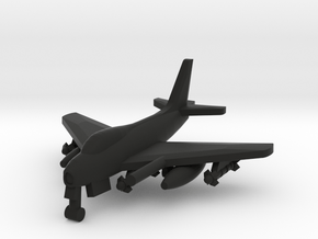 North American FJ-4 Fury in Black Natural Versatile Plastic: 1:500