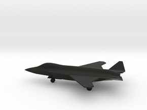 McDonnell Douglas/Northrop/BAE JSF w/Landing Gear in Black Natural Versatile Plastic: 1:200