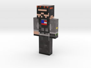 Navy Seal | Minecraft toy in Natural Full Color Sandstone