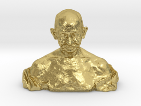 Gandhi by Ram Sutar in Natural Brass: Medium