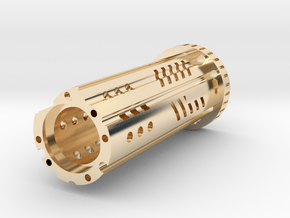 Battery Holder and Blade connector holder in 14k Gold Plated Brass