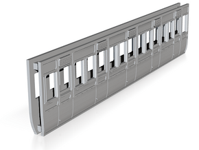 GWR carriage sides S3  third in Tan Fine Detail Plastic