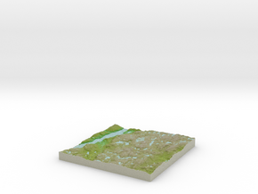 Terrafab generated model Sat May 24 2014 10:31:09  in Full Color Sandstone