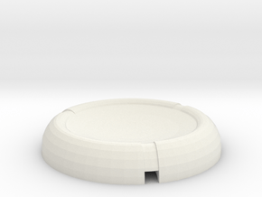 Kanoka Disc in White Natural Versatile Plastic