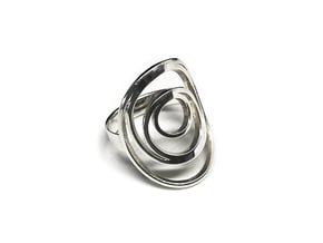 Orbit Ring in Polished Silver: 7 / 54