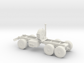 1/72 Scale MTVR Tractor Chassis Mk 31 in White Natural Versatile Plastic