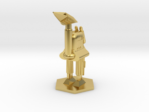 Leborio Figurine in Polished Brass: Small