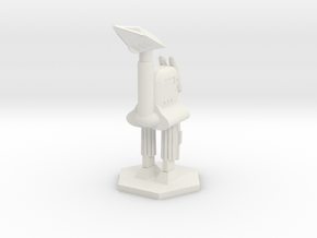Leborio Figurine in White Natural Versatile Plastic: Small