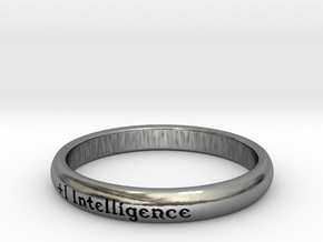 Ring of Intelligence in Antique Silver: 5 / 49