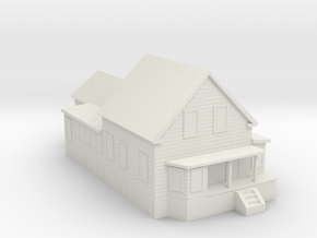 House 3D Print V2 in White Natural Versatile Plastic: Small