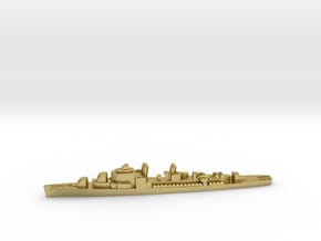 USS Tolman destroyer ml 1:2400 WW2 in Natural Brass