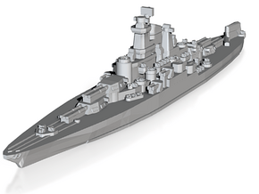West Virginia Battleship 1944 1/1800 in Tan Fine Detail Plastic