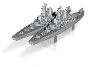 West Virginia Battleship 1944 (Axis & Allies) in Tan Fine Detail Plastic