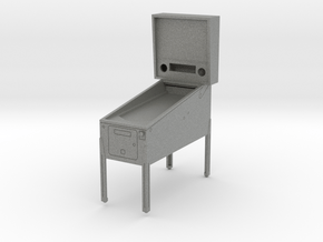  Mini Pinball Cabinet V1 - 1:10 Scale 1 part in Gray PA12