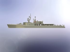HMCS DDH 205 St.Laurent 1966 1/700  in Tan Fine Detail Plastic