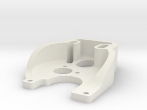130 motor plate for SCX24 Fat Girl chassis in White Natural Versatile Plastic