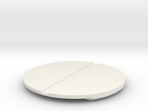 DISC5-FWD-2BBL-WH-STR-03 in White Natural Versatile Plastic