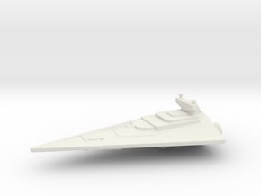 Not A Star Destroyer in White Natural Versatile Plastic