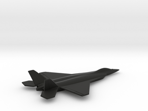 TAI TF-X (Turkish Fighter - Experimental) in Black Natural Versatile Plastic: 1:200