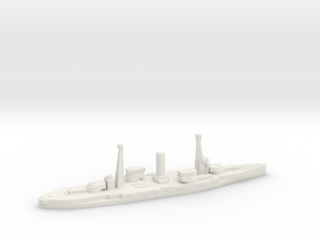 Spanish Alfonso XIII battleship 1920 1:2400 in White Natural Versatile Plastic