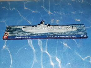 HMCS DDE 264 Qu`Appelle 1968 1/1250 in Tan Fine Detail Plastic