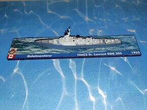 HMCS DDE 205 St.Laurent 1/1250 in Tan Fine Detail Plastic