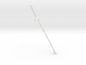 Zeo Power Pod Sword Extended - Legacy in White Natural Versatile Plastic