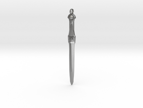 Assyrian Copper Dagger in Natural Silver
