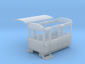 WHHR 4 wheeled coach NO.6 in Smooth Fine Detail Plastic