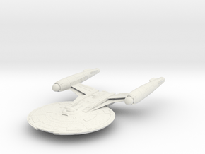 Federation Shepard Class Refit LightCruiser VI 4.7 in White Natural Versatile Plastic
