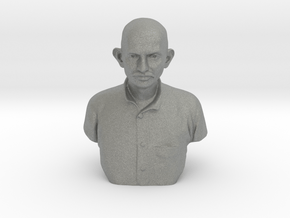 Young Gandhi in Gray PA12: Medium