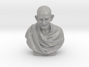 Gandhi bust in Aluminum: Medium
