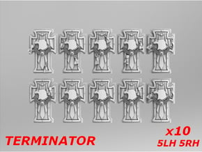 Raptors Terminator Shield V1 Sprue 1 in Tan Fine Detail Plastic
