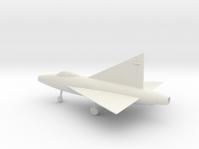 Convair XF-92A in White Natural Versatile Plastic: 1:64 - S