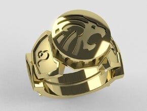 Leo Ring in 14K Yellow Gold: 10 / 61.5
