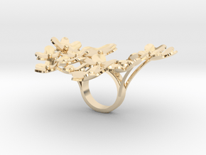 floraflori smaller in 14k Gold Plated Brass