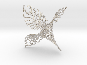 Enneper Surface Tree in Rhodium Plated Brass