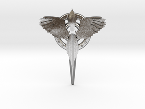 Magpie Pin (metal) in Natural Silver