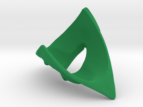 Drakkon Shield Replica - Lightning Figure in Green Processed Versatile Plastic