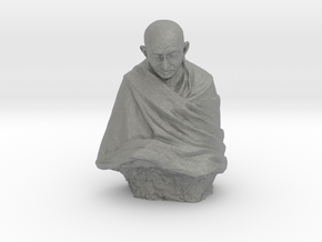 Gandhi by Claire Sheridan in Gray PA12: Medium