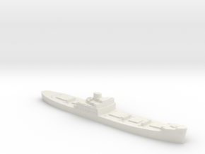 US Type C3 freighter 1:1800 WW2 in White Natural Versatile Plastic