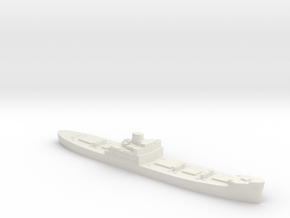 US Type C3 freighter 1:2400 WW2 in White Natural Versatile Plastic