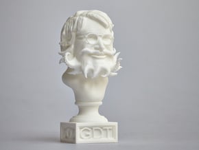 Guillermo Del Toro Cthulhu bust in White Processed Versatile Plastic