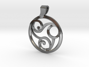 Talisman of Evasion 2 in Polished Silver